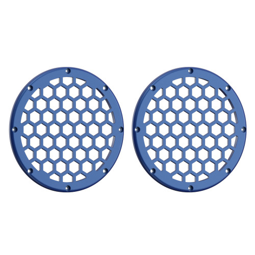 Advanblack x XBS Color Matched HEX 6.5'' Speaker Grills-Blue Max
