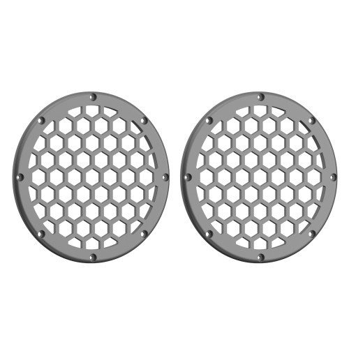 Advanblack x XBS Color Matched HEX 6.5'' Speaker Grills-Charcoal Denim
