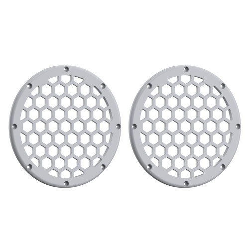 Advanblack x XBS Color Matched HEX 6.5'' Speaker Grills-Crushed Ice Pearl