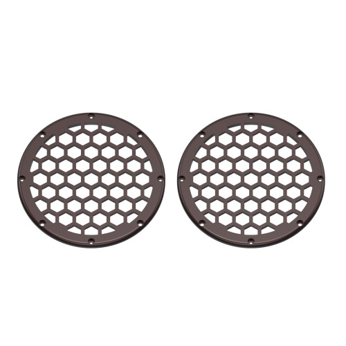 Advanblack x XBS Color Matched HEX 6.5'' Speaker Grills-Midnight Crimson