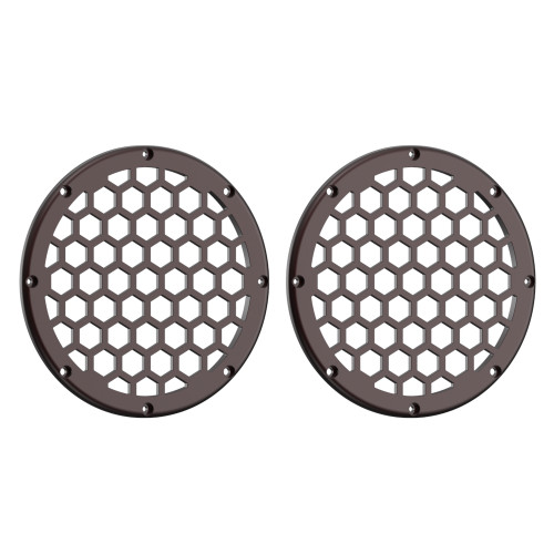 Advanblack x XBS Color Matched HEX 6.5'' Speaker Grills-Midnight Crimson