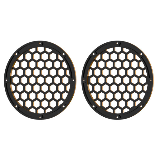 Advanblack x XBS Color Matched HEX 6.5'' Speaker Grills-Prospect Gold