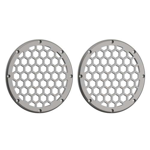Advanblack x XBS Color Matched HEX 6.5'' Speaker Grills-Pewter Pearl