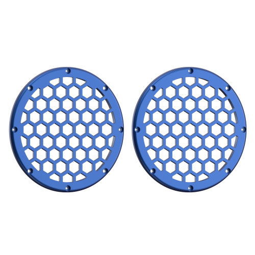Advanblack x XBS Color Matched HEX 6.5'' Speaker Grills-Superior Blue