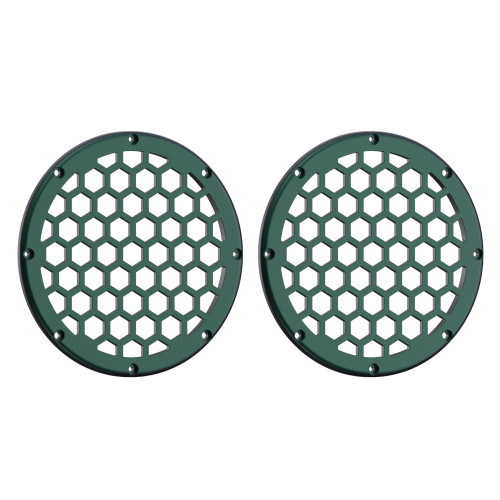 Advanblack x XBS Color Matched HEX 6.5'' Speaker Grills-Snake Venom