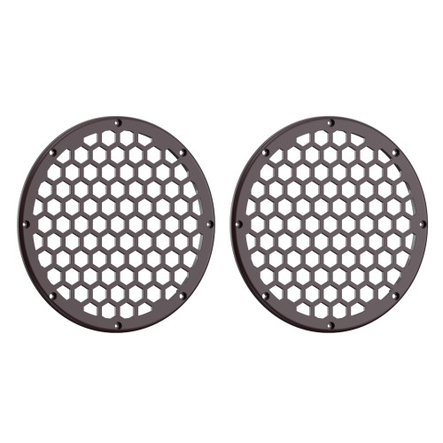 Advanblack x XBS Color Matched HEX 8'' Speaker Grills-Black Cherry