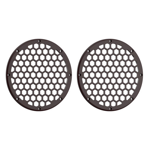 Advanblack x XBS Color Matched HEX 8'' Speaker Grills-Billiard Burgundy