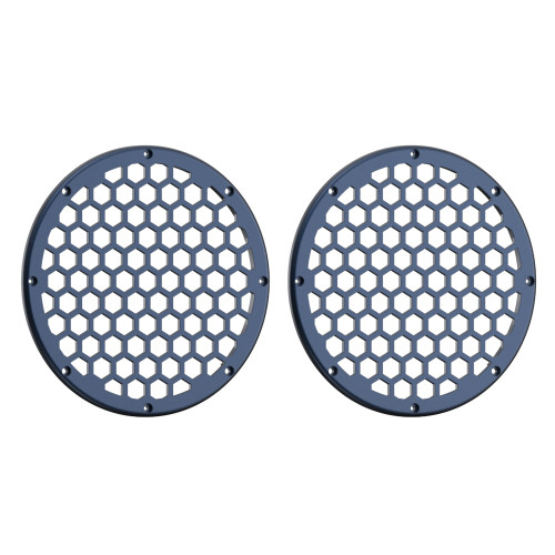 Advanblack x XBS Color Matched HEX 8'' Speaker Grills-Midnight Crimson