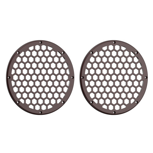 Advanblack x XBS Color Matched HEX 8'' Speaker Grills-Twisted Cherry