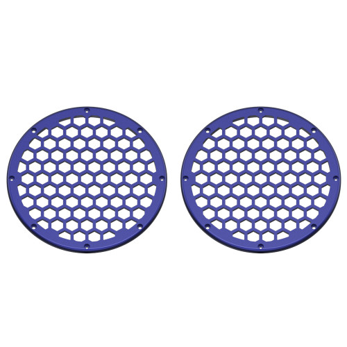 Advanblack x XBS Color Matched HEX 8'' Speaker Grills-Zephyr Blue