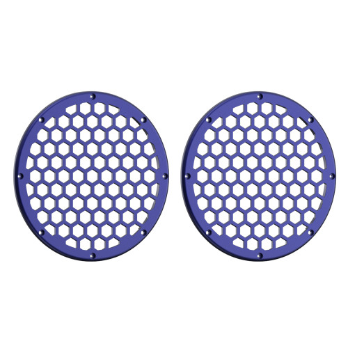 Advanblack x XBS Color Matched HEX 8'' Speaker Grills-Zephyr Blue