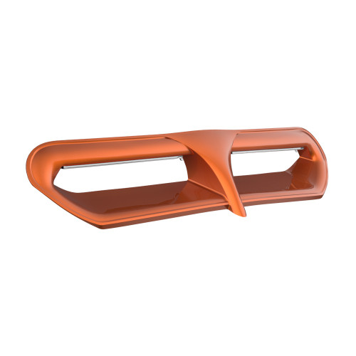 Amber Whiskey Batwing LED Vent Trim Insert For 14-Up Harley Street/ Electra Glide, Ultra & Tri-Glide