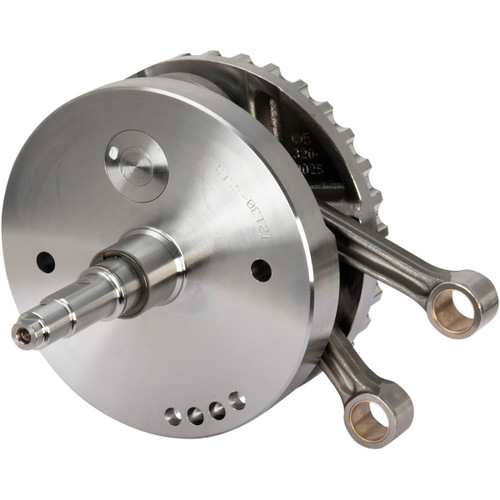 S&S Cycle #320-0523 - Flywheel Assembly - 4-5/8" - w/o Sprocket Bearing Race - Replacement for SE 120R 124" Motor
