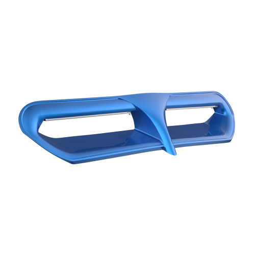 Electric Blue Batwing LED Vent Trim Insert For 14-Up Harley Street/ Electra Glide, Ultra & Tri-Glide