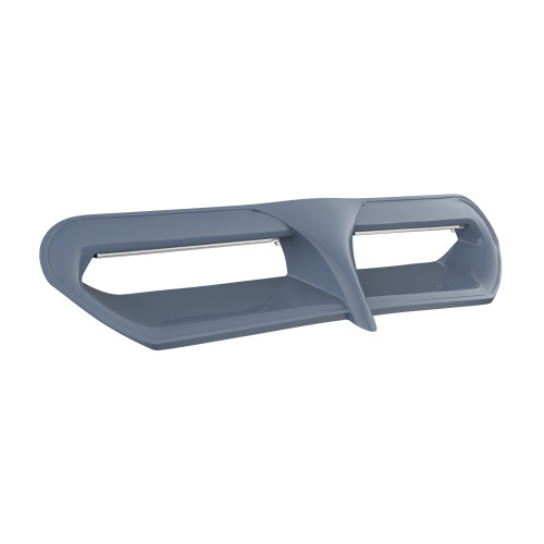 Gunship Gray Batwing LED Vent Trim Insert For 14-Up Harley Street/ Electra Glide, Ultra & Tri-Glide