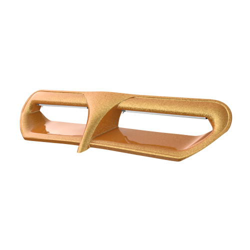 Hard Candy Gold Flake Batwing LED Vent Trim Insert For 14-Up Harley Street/ Electra Glide, Ultra & Tri-Glide