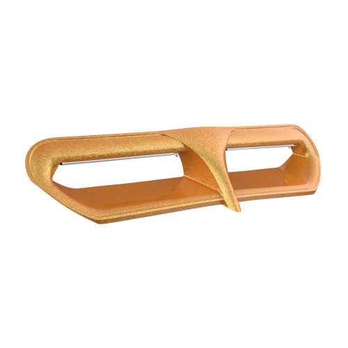 Hard Candy Gold Flake Batwing LED Vent Trim Insert For 14-Up Harley Street/ Electra Glide, Ultra & Tri-Glide