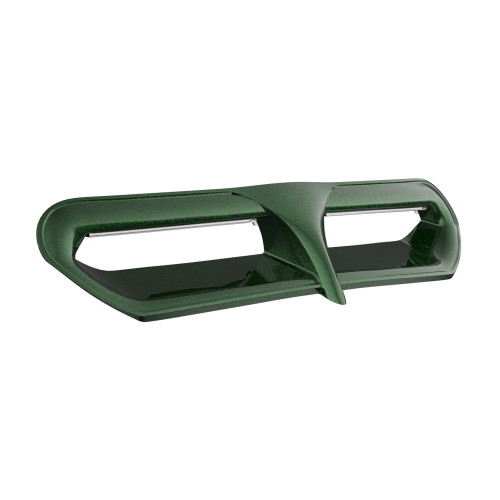 Kinetic Green Batwing LED Vent Trim Insert For 14-Up Harley Street/ Electra Glide, Ultra & Tri-Glide