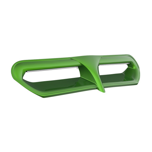 Radioactive Green Batwing LED Vent Trim Insert For 14-Up Harley Street/ Electra Glide, Ultra & Tri-Glide
