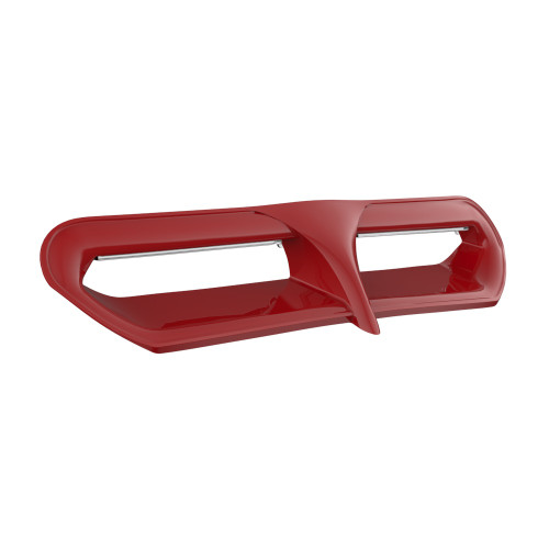 Redline Red Batwing LED Vent Trim Insert For 14-Up Harley Street/ Electra Glide, Ultra & Tri-Glide
