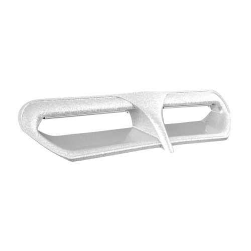 White Hot Pearl Batwing LED Vent Trim Insert For 14-Up Harley Street/ Electra Glide, Ultra & Tri-Glide