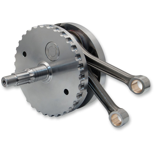 S&S Cycle #320-0354 - Flywheel Assembly - 4-3/8" - with Sprocket Bearing Race - Twin Cam "B" '99-'06 (except '06 Dyna)