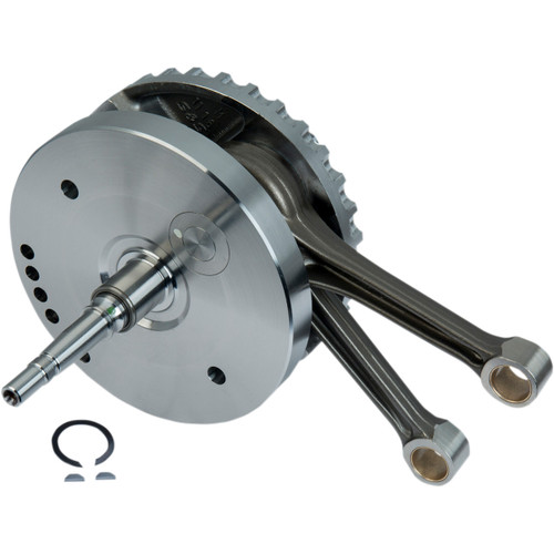 S&S Cycle #320-0477 - Flywheel Assembly - 4-5/8" - 124" Big Twin '84-'99