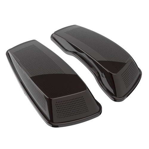 Advanblack Black Forest Dual 6x9 Speaker Lids for 2014+ Harley Davidson Touring