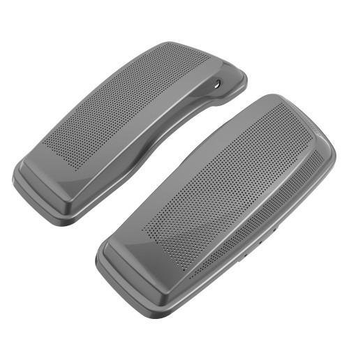 Advanblack Charcoal Pearl Dual 6x9 Speaker Lids for 2014+ Harley Davdison Touring