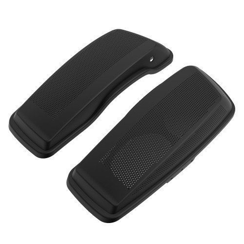 Advandblack Denim Black Dual 6x9 Speaker Lids Cover for 2014+ Harley Davidson Touring