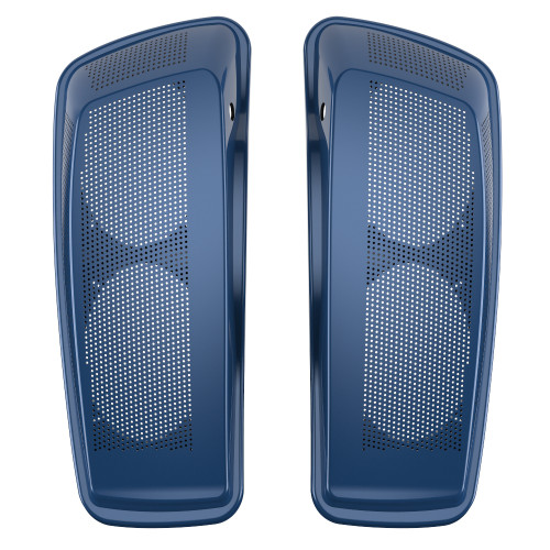 Advanblack Legend Blue Dual 6x9 Speaker Lids for 2014+ Harley Davidson Touring