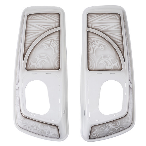 EL SUENO Series Airbrushed 6X9 Saddlebag Speaker Lids W/ Water Drain Holes For 2014+ Harley Davidson Touring