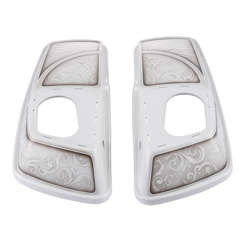 EL SUENO Series Airbrushed 6X9 Saddlebag Speaker Lids W/ Water Drain Holes For 2014+ Harley Davidson Touring