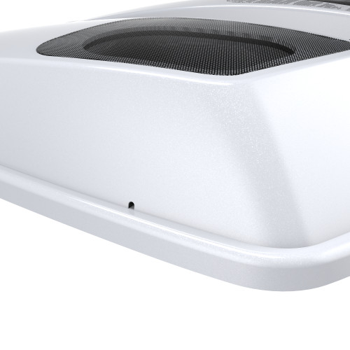 Advanblack Waterproof Birch White Hard Saddlebag Speaker Lids Cover for 2014+ Harley Davidson Touring