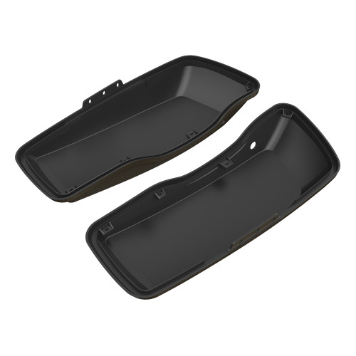 Advanblack Bronze Armor Standard Normal Stretched Saddlebag Lids for Harley Davidson Touring 2014+