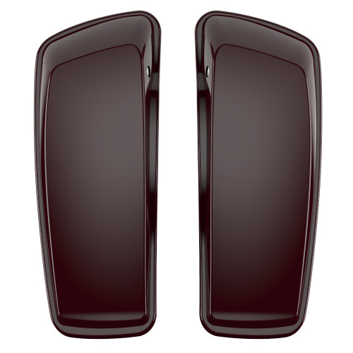 Advanblack Billiard Burgundy Standard Normal Stretched Saddlebag Lids for Harley Davidson Touring 2014+