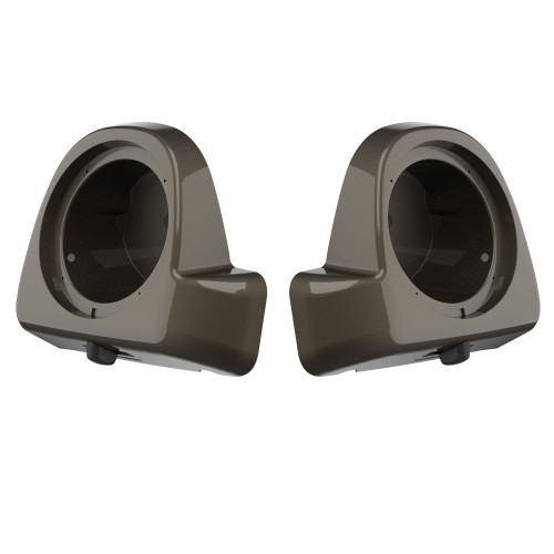 Dark Alloy Rushmore Lower Vented Fairings Speaker Pods for 2014+ Harley Davidson Touring
