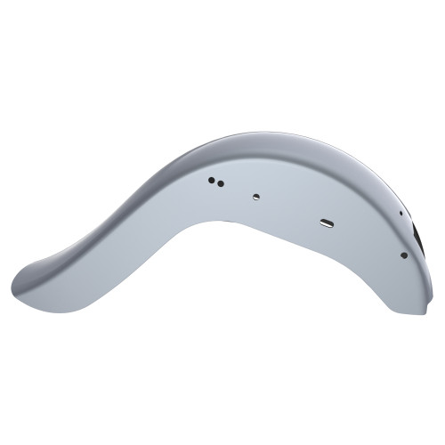 Brilliant Silver Cholo Vicla Chicano Style Rear Fender For Harley Softail 2000-2017