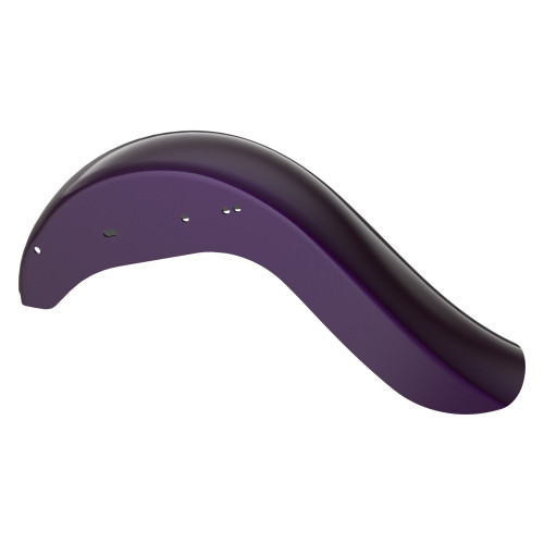 Hard Candy Mystic Purple Flake Cholo Vicla Chicano Style Rear Fender For Harley Softail 2000-2017
