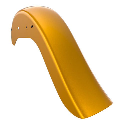 Prospect Gold Cholo Vicla Chicano Style Rear Fender For Harley Softail 2000-2017