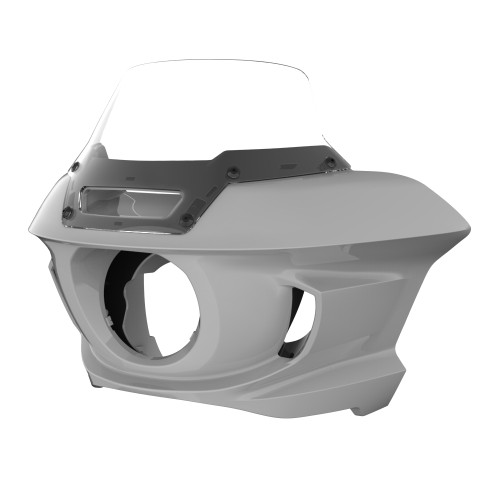 Billiard Gray Low Rider ST Style Front fairings Clear Windshield