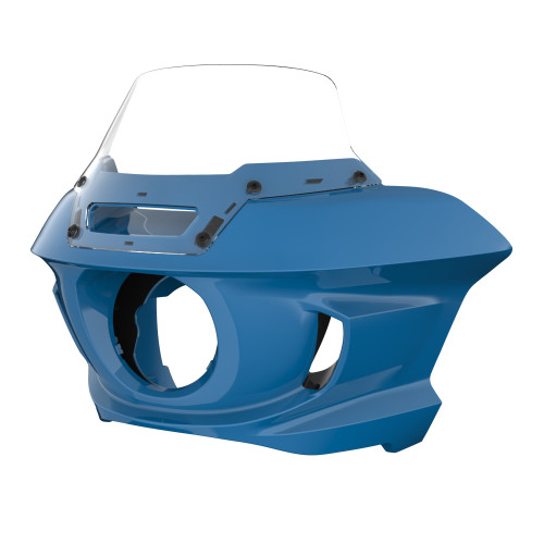 Billiard Teal Low Rider ST Style Front fairings Clear Windshield