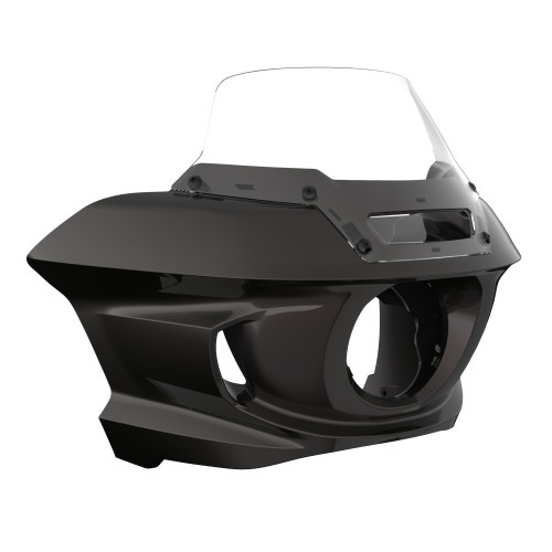 Black Jack Metallic Low Rider ST Style Front fairings Clear Windshield