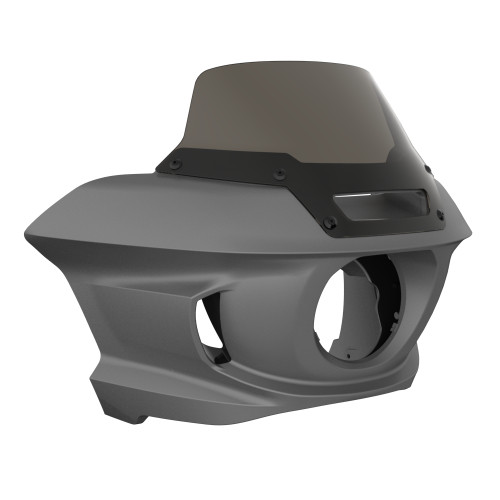 Charcoal Denim Low Rider ST Style Front fairings Smoke Windshield