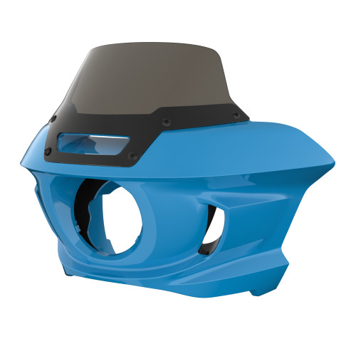 Fastback Blue Low Rider ST Style Front fairings Smoke Windshield