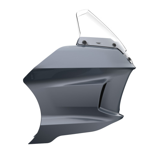 Gauntlet Grey Metallic Low Rider ST Style Front fairings Clear Windshield
