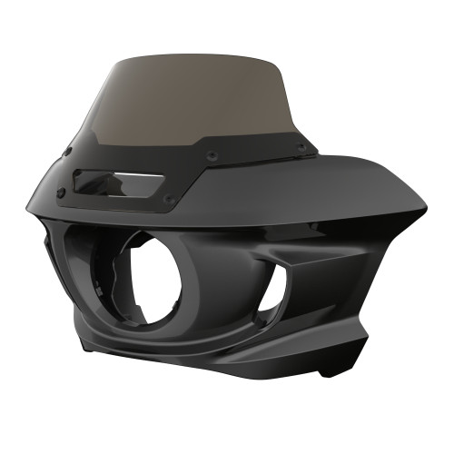 Gray Haze Low Rider ST Style Front fairings Smoke Windshield