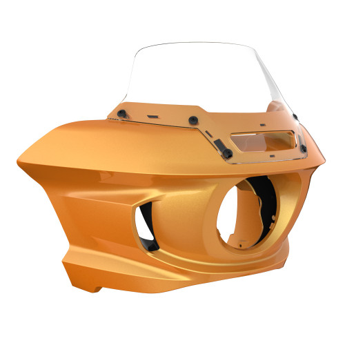 Hard Candy Gold Flake Low Rider ST Style Front fairings Clear Windshield