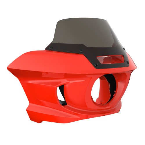 Laguna Orange Low Rider ST Style Front fairings Smoke Windshield