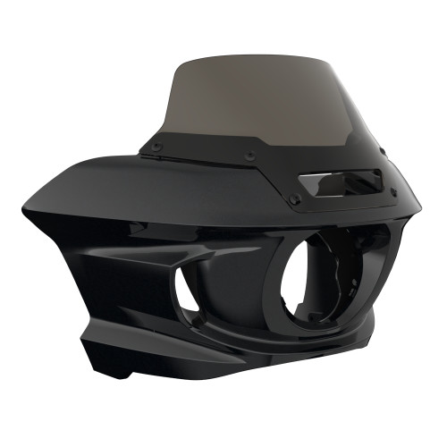 Midnight Pearl Low Rider ST Style Front fairings Smoke Windshield